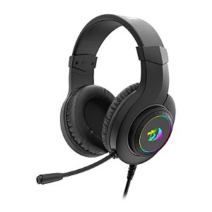 Fone Headset Gamer Rgb Redragon Hylas Usb 7.1 Surround Preto