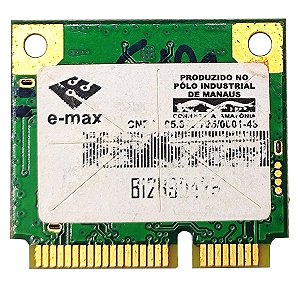 Placa Wifi 2.4Ghz Emax Q802xrn3b Para Notebook Itautec 7520