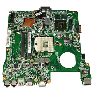 Placa Mãe Notebook Acer Aspire V3-471g V3-471 Dazqsamb6e Hm77 Core i3 i5 i7 Com placa de Vídeo Nvidia