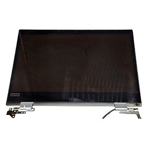 Carcaça Tampa + Tela + Dobradiça + Cabo flat Para Notebook Lenovo Yoga 720-12ikb Com detalhe