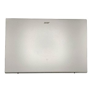 Carcaça Tampa Notebook Acer Aspire A315-59 ap3ui000130 Prata Com Detalhe