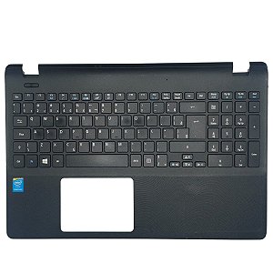 Carcaça Base Superior Com Teclado Pt-Br Para Notebook Acer Aspire Es1-531 439.03701.0012 Com Detalhe