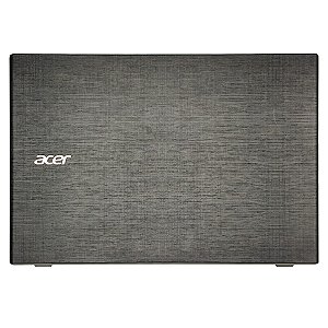 Carcaça Tampa e Moldura Notebook Acer Aspire E5-573 E5-573g E5-574 E5-574g Preto com Cinza