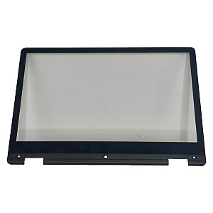 Carcaça Moldura Vidro Para Touch Notebook Positivo Duo C4128b