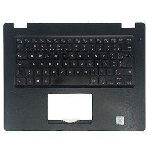 Carcaça Base Com Teclado Pt-br Notebook Dell Latitude 3490 0p8ytm Preto S/ Touchpad
