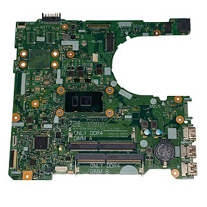 Placa Mãe Notebook Dell Vostro 14 3468 3568 Inpiron 3567 3467 Ddr4 15341-1 Intel i5-7ºGeração