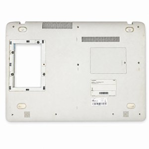 Carcaça Base Inferior Samsung NP300E5K NP300E5M NP300E5L Branca BA98-00905B BA61-03086A Com Detalhe