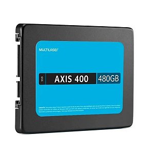 SSD 480GB Multilaser Axis 400 SS401 SATA III 2,5 Polegadas Notebook