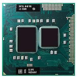 Processador Para Notebook Intel Core I3-350m Slbu5 Pga988a