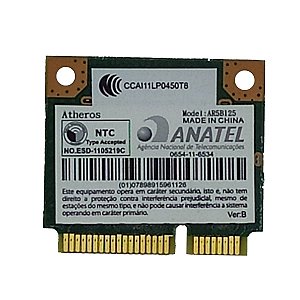 Placa Wifi Wireless Para Notebook Atheros Ar5b125 - Etiqueta branca