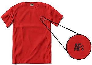 •T-shirt AFs Basic - Vermelha•