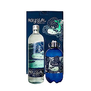 1 UND. GIN ABYSSAL 950ml + 1 UND. REFIL GIN 1L (CAIXA KIT ABYSSAL)