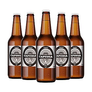 20 UND. CHOPP PILSEN PURO MALTE - GARRAFA 600ML (COMBO)