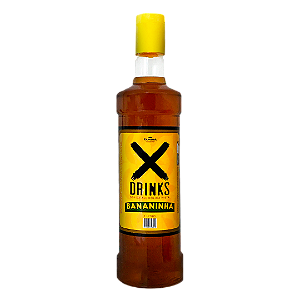 1 UND. X DRINKS BANANINHA 1 LITRO - GARRAFA