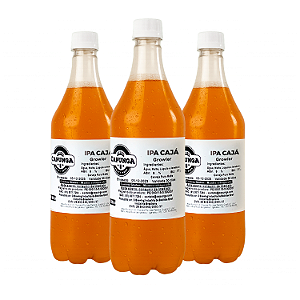 6 UND. LITRO CHOPP IPA CAJÁ - PET GROWLER INCLUSO