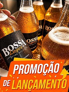 6x Chopp Bossa Lager 1L - PET Growler