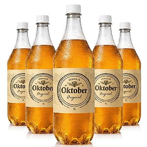 12x Chopp Oktober Pilsen 1 litro - PET Growler