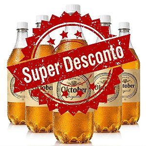 12x Chopp Oktober Pilsen 1 litro - PET Growler