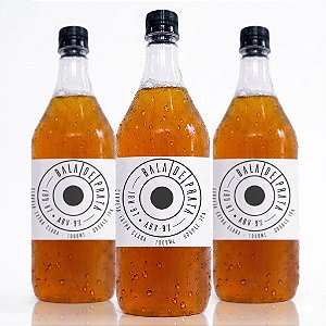 3x Chopp Double IPA Bala de Prata 1L - PET Growler