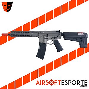 Rifle Airsoft Krytac AEG Barrett - CINZA