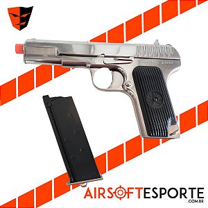 Pistola de Airsoft GBB SRC SR-33 LE GB-0712L Chrome