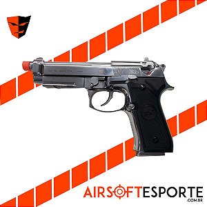 Pistol Airsoft SRC SR-92A1 Silver GB - 0702SX