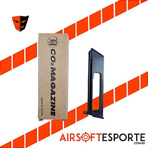 Magazine de Airsoft CO2 4.5mm Kjw Mk2 Preto