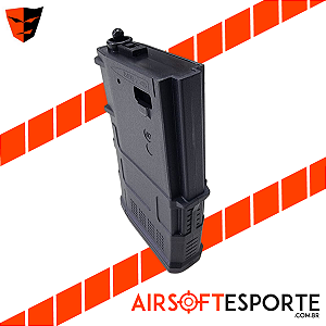 Magazine de Airsoft Aeg 6mm Dmag trocável  20/70rds