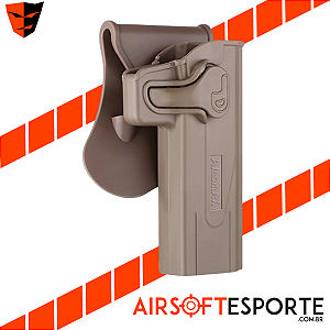 Coldre Hi-Capa STI AM-HCPG2 Tan