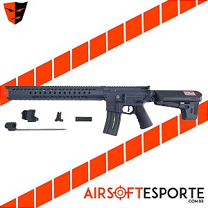 Rifle de Airsoft Krytac WarSport cinza