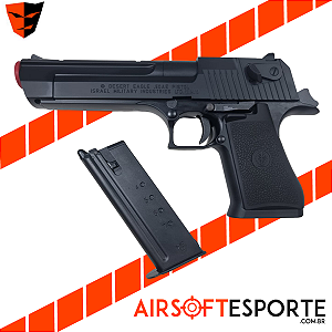 Pistola de Airsoft GBB Tokyo Marui Desert Eagle .50 Hard Kick Preto