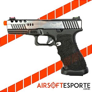 Pistol Airsoft Aps Dragonfly Dual Power Acp604-Bk