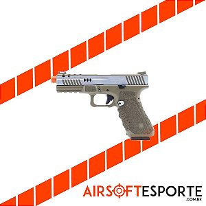 Pistol Airsoft Aps Dragonfly Dual Power Acp604-Tn