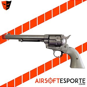 Revólver de Airsoft GBB King Arms Saa.45 Pg-10-M-Sv