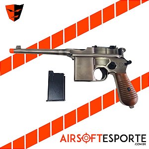 Pistol Airsoft WE Mauser C96 WE712-SV