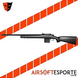Rifle Airsoft King Arms Sniper Gbr M700 Ag-180-Bk + Mag Extra