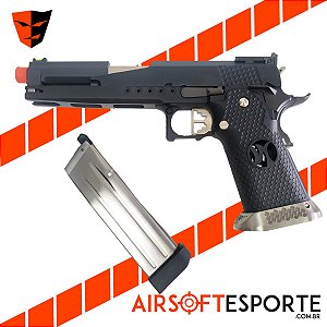 Pistola de Airsoft GBB Armorer Woks Hi-Capa Hx-Hx2202 Preto