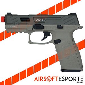 Pistol Airsoft Ics Xfg Tan Ble-005-Str