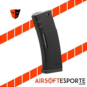 Magazine de Airsoft Aeg 6mm Krytac M4 150rds Preto