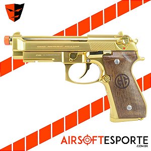 Pistol Airsoft G&G M92 Gold M92-GP2-YBB-UCM