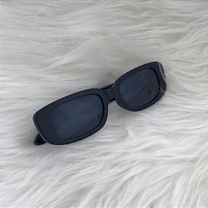 Óculos de Sol Retangular - Azul