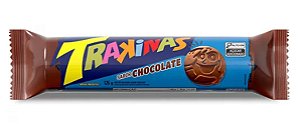 Biscoito Trakinas Recheada Chocolate 126g