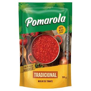 Molho de Tomate Pomarola Tradicional Sachet 300g