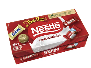 Bombom Nestlé Especialidades 251g