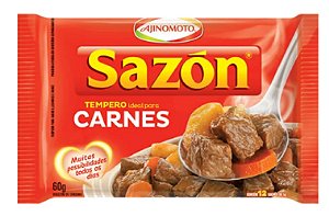Tempero Sazon Vermelho para Carnes 60g