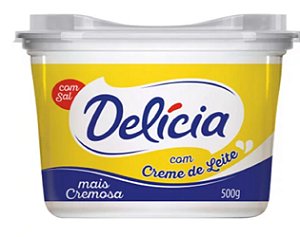 Margarina Delícia Com Sal 500g