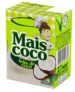 LEITE COCO MAIS COCO TETRA PAK 200ML