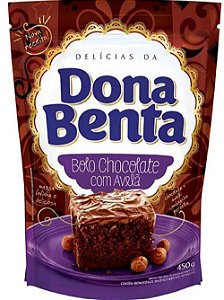 Mistura para Bolo de Chocolate com Avelã Dona Benta 450g