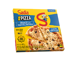 Pizza Frango com Requeijão e Mussarela Sadia 460g