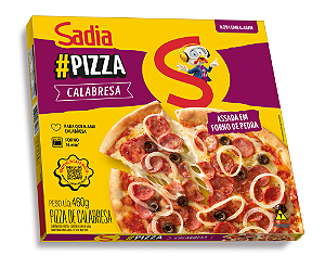 Pizza Calabresa Sadia 460g
